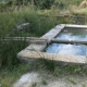 Aigaliers-lavoir 3 dans hameau Gattigues