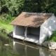 Aulnay la RiviÃ¨re-lavoir dans hameau Villereau