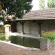 La Saulsotte-lavoir 2 dans hameau Courtioux