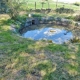 Lainsecq dans l'Yonne-lavoir 2 dans le hameau La Guirtelle Bas par Micheline et Paul