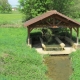 Sainte AgnÃ©s-lavoir du hameau Froideville