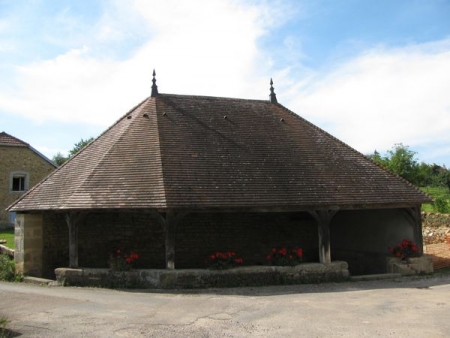 Haute Amance-lavoir 1 dans hameau Hortes