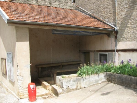 Vaux Saules-lavoir 1 dans le bourg