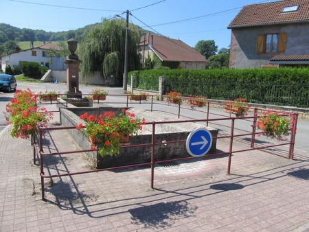 Saulnot-lavoir 5 dans hameau Corcelles