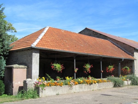 Val de Meuse-lavoir 5 dans hameau Maulain